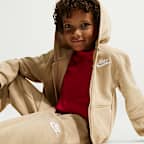 Conjunto de 2 piezas Club de cierre completo para niños talla pequeña Nike