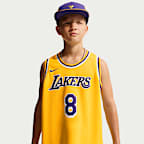 Los Angeles Lakers Icon Edition Older Kids' Nike NBA Swingman Jersey