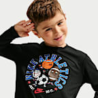 Nike Little Kids' Dri-FIT Graphic Long-Sleeve T-Shirt