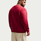 Sudadera de cuello redondo de tejido Fleece para hombre Nike Club