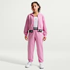 Sweat à capuche et zip Dri-FIT Nike Pro Fleece pour ado (fille)