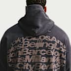 Sudadera con gorro sin cierre de tejido Fleece Nike Solo Swoosh