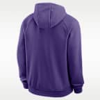 Sudadera con gorro sin cierre universitaria Nike Dri-FIT para hombre LSU Premium Performance