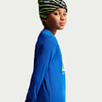 Playera de manga larga Dri-FIT para niños talla grande Nike ACG