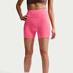 Nike Universa Women's High-Waisted 12.5cm (approx.) Biker Shorts with No Front Seam