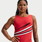 Nike Gymnastics "Jordan Chiles" Women's Fastlane Leotard