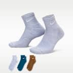 Calcetines de entrenamiento al tobillo (3 pares) Nike Everyday Plus Cushioned