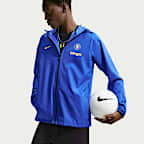 Chelsea FC Academy Pro Men's Nike Storm-FIT Soccer Hooded Rain Jacket