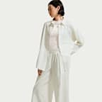 Nike Sportswear Chill Poplin Women's Loose Mid-Rise Woven Striped Trousers