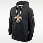 New Orleans Saints Initial Home Sideline Men's Nike Dri-FIT NFL Pullover Hoodie