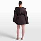 Manteau cache-cœur NikeSKIMS tissu en nylon pour femme