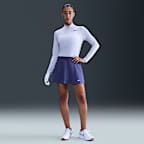 Playera de golf Dri-FIT con cierre de 1/4 para mujer Nike Victory