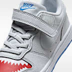 Tenis para niños talla pequeña Nike Court Borough Low
