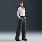 Damskie luźne spodnie z wysokim stanem i rozszerzanymi nogawkami Dri-FIT Nike 24.7 ImpossiblySoft