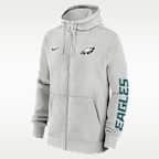 Philadelphia Eagles Club Men's Nike NFL Full-Zip Hoodie