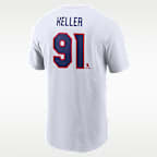 Clayton Keller Nike USA Olympic Team 2026 "Gold Medal" Men's Short-Sleeve T-Shirt