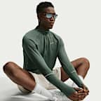Męska koszulka do biegania z zamkiem 1/2 Dri-FIT Nike Miler