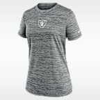Las Vegas Raiders Sideline Team Issue Velocity Women's Nike Dri-FIT NFL T-Shirt