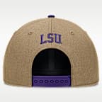 LSU Primetime Rise Men's Nike Dri-FIT College Trucker Adjustable Hat