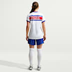 Dámské domácí předzápasové fotbalové tričko Nike Dri-FIT Paris Saint-Germain
