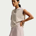 กางเกงขาสั้นเอวสูงผู้หญิง Dri-FIT Nike 24.7 PerfectStretch