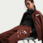Nike Sportswear Studio Big Kids' (Girls') Open-Hem Pants