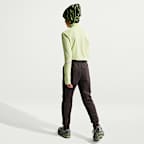 Sudadera de medio cierre Dri-FIT para niños talla grande Nike Miler