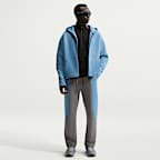 Nike Tech Men's Colour-Block Open-Hem Fleece Trousers