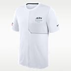 New York Jets Sideline Coach Men's Nike Dri-FIT NFL Top