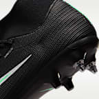 Høye Nike Mercurial Superfly 11 Academy-fotballsko til vått gress
