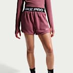 Kraťasy Dri-FIT Nike Pro Fleece pro dívky