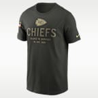 Kansas City Chiefs Salute to Service Sideline Primary Edge Men's Nike Dri-FIT NFL T-Shirt