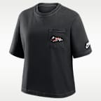 Cincinnati Bengals Rewind Pocket Boxy Women's Nike NFL T-Shirt