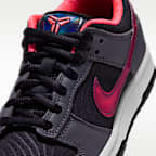 Dunk Low Protro "Black and Hot Punch" Big Kids' Shoes