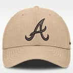 Gorra Nike Dri-FIT de la MLB ajustable para hombre Atlanta Braves Club