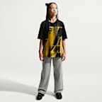 Los Angeles Lakers Nike Edge 26 Big Kids' Short-Sleeve T-Shirt