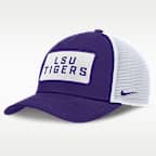 LSU On-Field Rise Men's Nike College Trucker Adjustable Hat