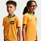 Australia 2026 Stadium Home Big Kids' Nike Dri-FIT Soccer Jersey