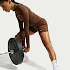 Nike One Bike Shorts mit hohem Bund für Damen (ca. 12,5 cm)