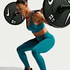 Nike Universa Women's High-Waisted Full-Length Leggings with No Front Seam