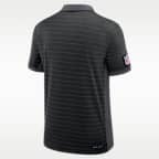 Polo Nike Dri-FIT de la NFL para hombre Cincinnati Bengals Sideline Victory Stripe