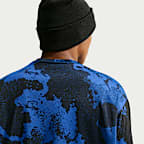 Jersey de manga larga con estampado integral para hombre Nike Air