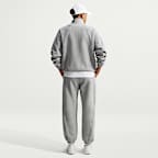 Sudadera oversized con cierre de 1/4 para mujer Nike Studio Fleece Heavyweight Plush
