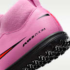 Nike Jr. Mercurial Superfly 10 Academy TF magasszárú futballcipő gyerekeknek/nagyobb gyerekeknek