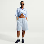 Nike Sportswear Women's Oversized Heritage Cropped Mesh Jersey