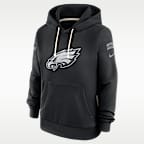 Philadelphia Eagles Salute to Service Sideline Women's Nike Dri-FIT NFL Pullover Hoodie