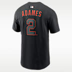 Playera Nike de la MLB para hombre Willy Adames San Francisco Giants