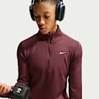 Prenda intermedia Therma-FIT de medio cierre para mujer Nike One