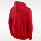 Philadelphia Phillies 2026 Postseason Authentic Collection Men's Nike Therma-FIT MLB Pullover Hoodie