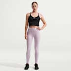 Débardeur de sport Nike avec brassière intégrée rembourrée à maintien léger pour femme